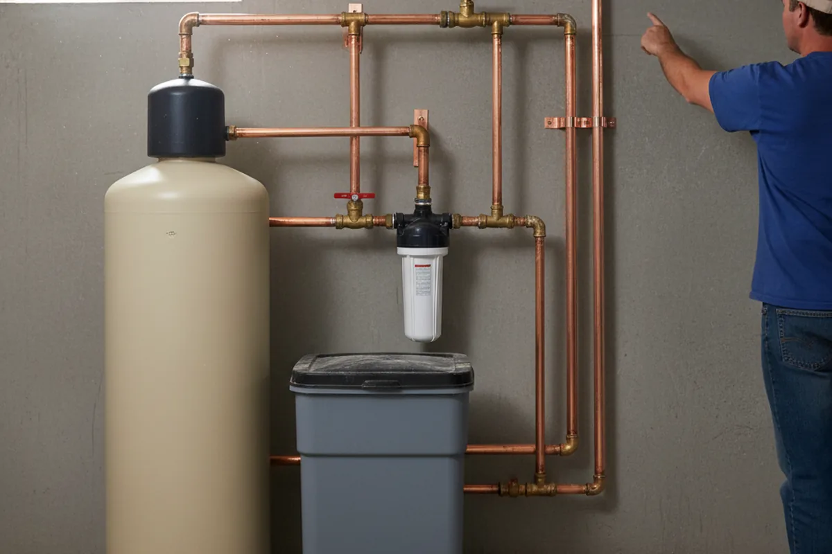 Whole-house water treatment system installed in Millers Creek